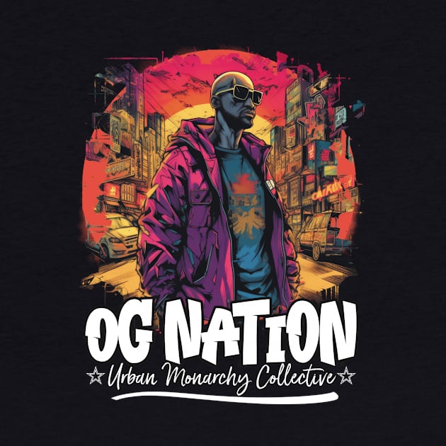 OG Nation, Hip Hop Shirts | Hip Hop Icons In Anime Streetwear by Blissira